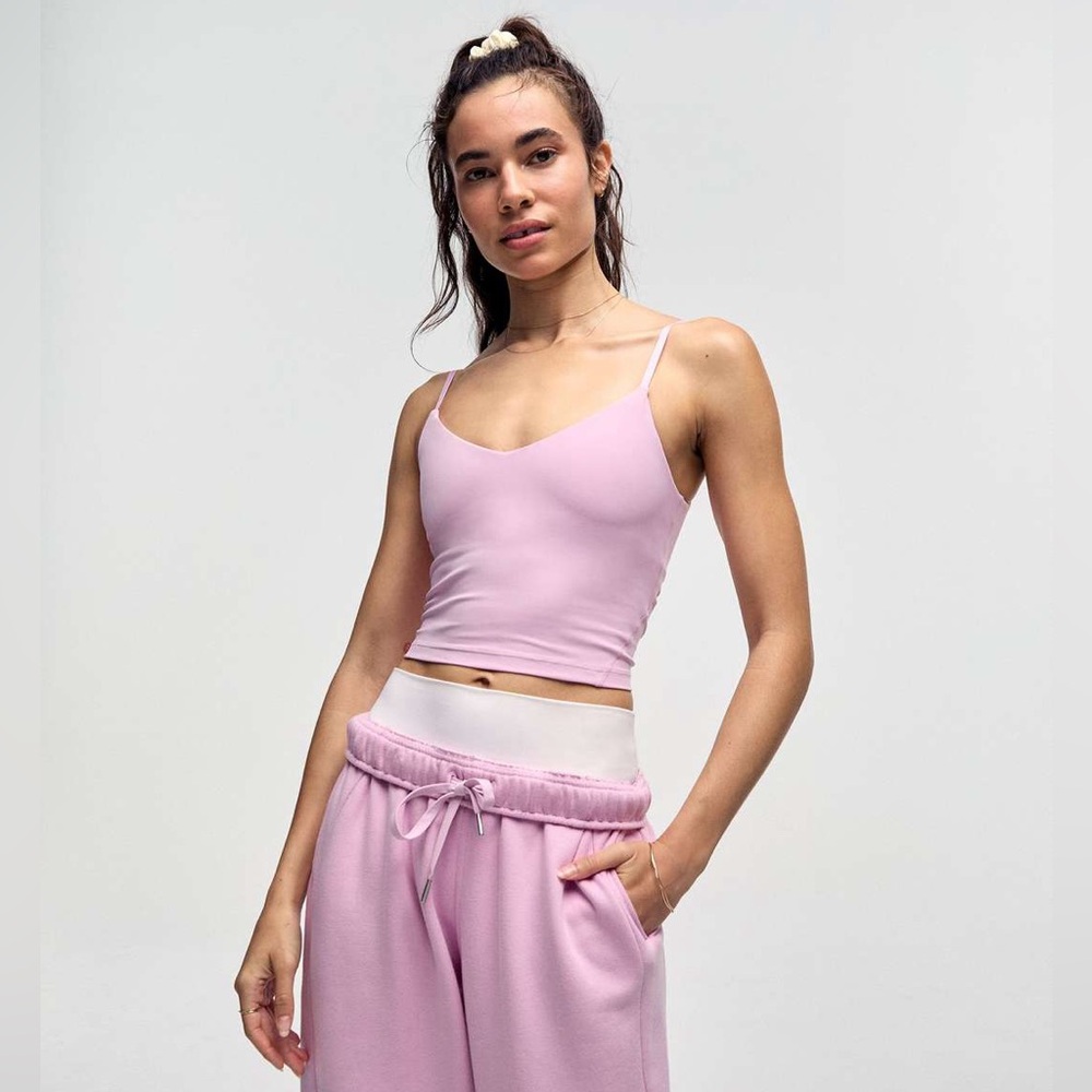 lululemon athletica Light Pink Strappy Tank Top